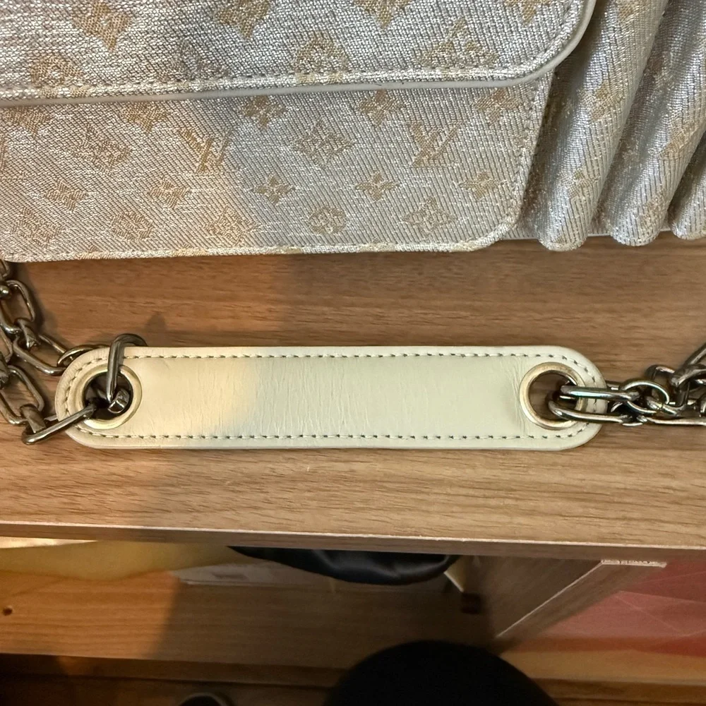 Louis Vuitton Monogram Shine Makenna Chain Shoulder Bag